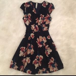 PinkOwl Medium Navy Blue floral dress